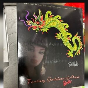 1998 Bob Mackie Fantasy Goddess of Asia Barbie 12" Doll New in Box